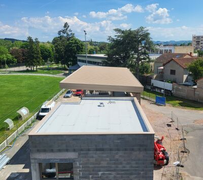 Stade Bécot LE COTEAU en cours
